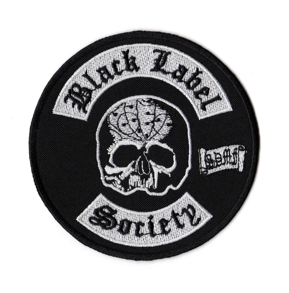 Parche Black Label Society | Calavera American Heavy Southern Metal Music Band Logo Foto 1 de 1