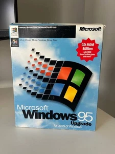 Microsoft Windows 95 Upgrade OS (Genuine) RARE | CD ROM Operating System - Picture 1 of 7