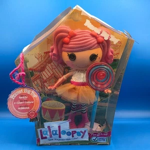 LALALOOPSY PEANUT BIG TOP doll #4 In Series 12"w/ PURPLE HAIR & Purple Elephant - Picture 1 of 13