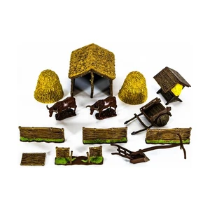 WizKids Terrain 28mm Medieval Farmer Bag NM - Picture 1 of 2