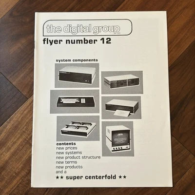The Digital Group - Sales Brochure: Flyer number 12 PC Print Computer Ad - Image 1 of 4