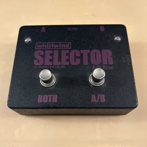 Whirlwind Selector A/B Box Switch Stompbox Effect Pedal Selector Good Condition - Picture 1 of 6