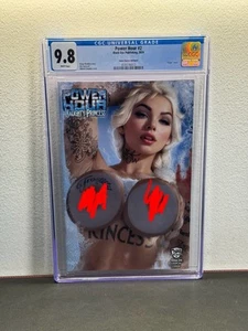 2024 Shikarii Power Hour #2 Elsa Cosplay Snow UP CLOSE NAUGHTY Cover K CGC 9.8 - Bild 1 von 2