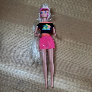 Vintage Mattel 1976 GLITTER HAIR Barbie Doll With Long Blonde Hair - Picture 1 of 8