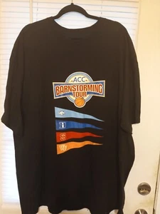 T-shirt ACC Barnstorming Tour Duke Carolina NC State 3XL - Foto 1 di 1