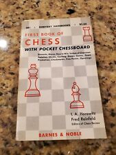  First Book Of Chess - stamped Harold L. Winston-Article on Bobby Fischer 1958