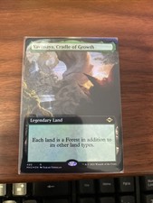 Mint/Near-Mint, English - 1 x MTG Yavimaya, Cradle of Growth - Foil - Extended A