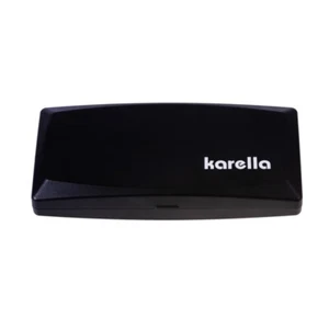 Karella Dartbox Schwarz | Etui Tasche Koffer für Dartpfeile Flights - Bild 1 von 2