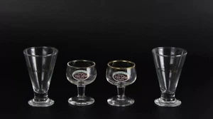 Vintage St Brendans & Gallwey's Irish Coffee Liqueur Glasses 35 & 25 ml - Picture 1 of 7