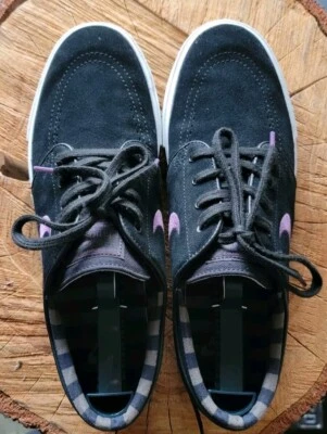 RARO Usado Nike Stefan Janoski 'Purple Ridge Rock' Talla 10.5 sin Caja SB Zoom Foto 1 de 4