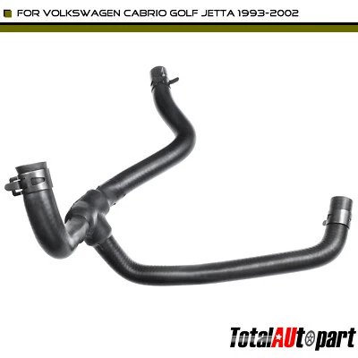 Manguera de radiador nueva para Volkswagen Golf 1993-1998 Jetta 1993-1999 Cabrio 1999-2002 Foto 1 de 4