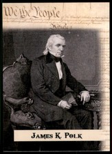 2020 Historic Autographs P.O.T.U.S. The First 36 James K. Polk #11 TW15138