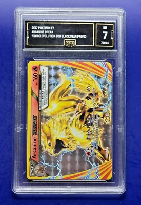 NM-MT Arcanine Break 2017 Pokemon #XY180 Black Star Promo Evo Box GMA 7 - Image 1 of 2