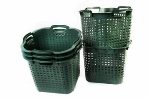 Gartenkorb Stapelkorb Obstkorb Erntekorb Wäschekorb Luftzirkulation 25 Liter - Bild 1 von 4