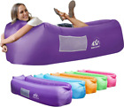 Inflatable Lounger Air Sofa Chair–Camping & Beach Accessories–Portable Water Pro
