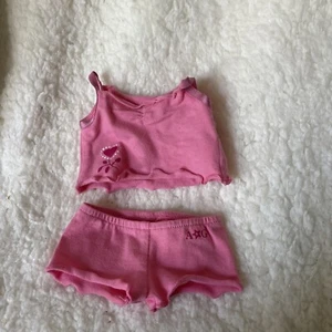 American Girl Pyjama Set Puppe Rosa - Bild 1 von 2