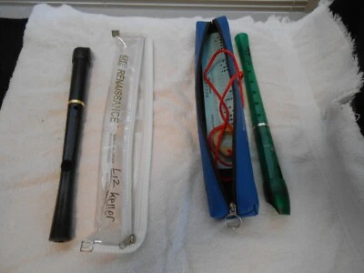 LOT OF 2 FLUTES PERIPOLE/MIE RENAISSANCE w/CASES - Image 1 of 4