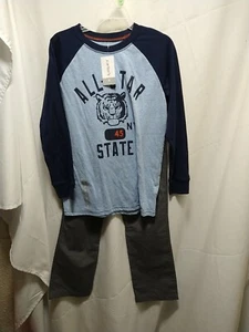CARTER'S BOYS ALL-STAR STATE TOP AND PANTS SIZE 8 2PCS SET - Picture 1 of 8