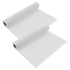  2 Rolls Cardboard Easel White Drawing Paper for Kids Wrapping