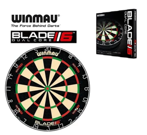 Winmau Blade 6 dual Core Dartscheibe, Dartboard Steeldart NEU - Bild 1 von 5