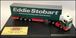 Oxford Diecast SHL01CS Eddie Stobart Scania Highline Curtainsider - PRE OWNED - Picture 1 of 7