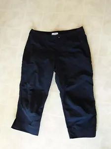 Gander Mountain Guide Series Mujer Nylon Negro Pantalones Cortos Capri Talla 8 - Imagen 1 de 3