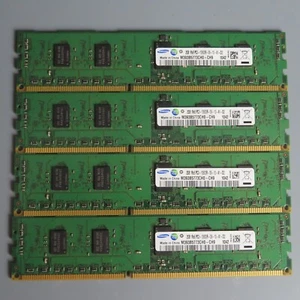 Samsung 4x 2GB 240Pin DDR3-1333 PC3-10600 ECC M393B5773CH0-CH9 - Picture 1 of 5