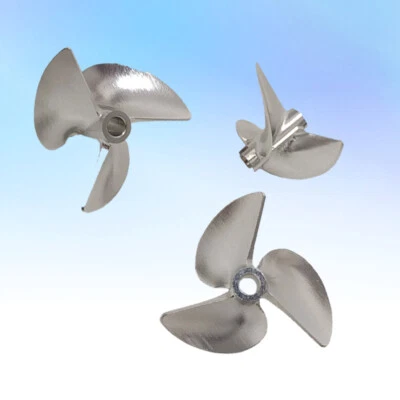 RC Boat L/R Hand Propeller CNC 4.76mm 3/16" 42mm P1.6 Prop for RC Speed Boat CMt - Image 1 of 4