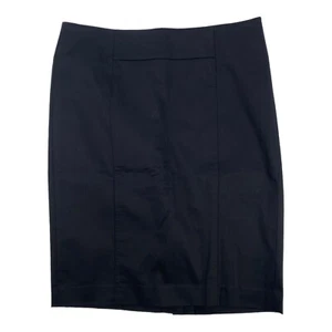 Loft Rock Größe 6P 6 Zierlich Einfarbig Schwarz Bleistift Gerade Klassisch Karriere Stretch - Bild 1 von 6