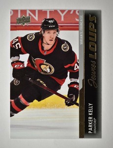 2021-22 UD Series 1 Base French Young Guns #240 Parker Kelly - Ottawa Senators!