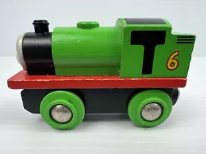 Brio Wooden Train #6 Percy Vintage Britt Allcroft Thomas & Friends Limited 1996 - Picture 1 of 9