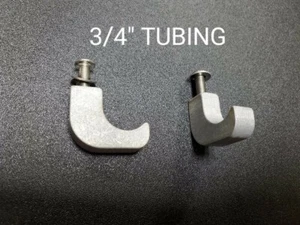 Headrest Clamp 3/4" Billet Aluminum Tube Clamp  2 Pcs - Picture 1 of 1