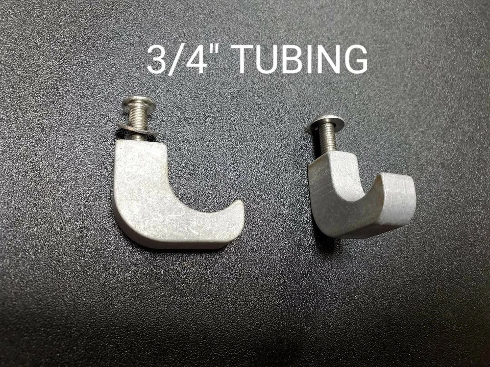 Headrest Clamp 3/4" Billet Aluminum Tube Clamp  2 Pcs - Image 1 of 1