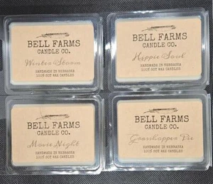Soy Wax Tarts Bundle 4 pack lot Dye Free - Picture 1 of 2