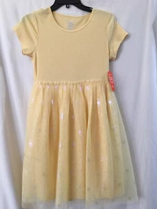 NWT Wonder Nation Sun  Tulle Tutu Dress Girls Yellow sizes L plus, XL, XL plus - Picture 1 of 4