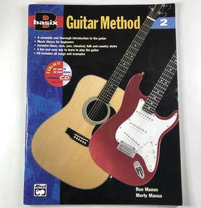 Basix Guitar Method 2 Paperback Sheet Music Guide For Beginners Ron Manus Jazz - Picture 1 of 12