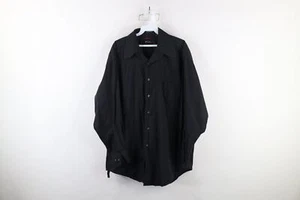 Vintage FUBU Mens Large 16 32/33 Faded Spell Out Script Collared Button Shirt - Picture 1 of 11