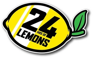 24 Hours of Lemons Lemans Vinyl Car Truck ToolBox Sticker - Picture 1 of 2
