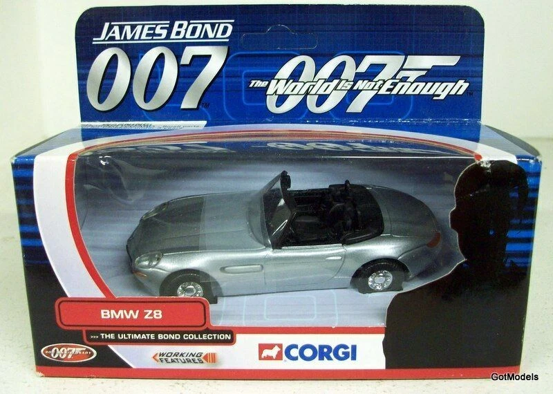 CORGI 1/36 - TY05002 BMW Z8 THE WORLD IS NEVER ENOUGH JAMES BOND 007 - Image 1 of 1