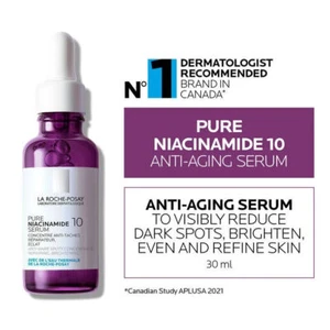 Suero La Roche-Posay Pure Niacinamide 10 ácido hialurónico 30 ml suero antienvejecimiento VBQ - Imagen 1 de 7