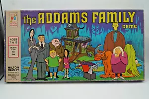 LA FAMIGLIA ADDAMS GIOCO DA TAVOLO MILTON BRADLEY VINTAGE 1974 - Foto 1 di 19