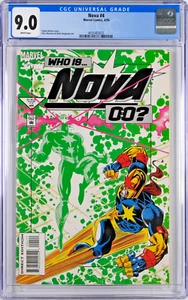 Nova #4 CGC 9.0 (Apr 1994, Marvel) Fabian Nicieza Story Marrinan & Stegbauer Art - Picture 1 of 2