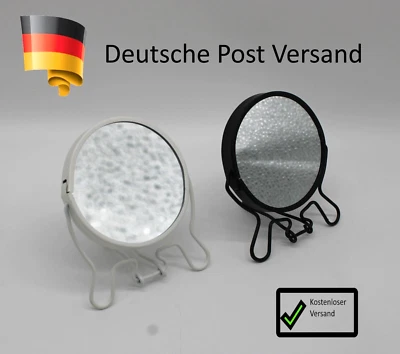 TOUCH OF BEAUTY ✅ Kleiner Kosmetikspiegel Schmikspiegel 2-Fach für Unterwegs Reiseschmikspiegel✅