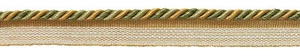 Olive Green Gold 3/16" Decorative Lip Cord Peaceful Harmony [By The Yard] - Picture 1 of 1