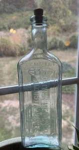 Antique CLOVER MEDICINE CO. Medicine Bottle Augusta, Maine Near Mint - Picture 1 of 10