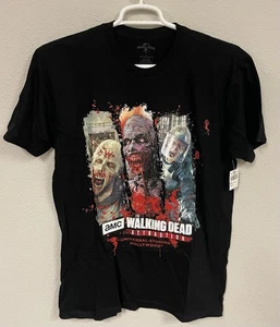 Universal Studios Walking Dead Attraction “I Survived” T Shirt, Size Large NEW - Picture 1 of 2