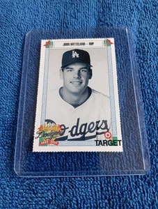 John Wetteland Brooklyn & Los Angeles Dodgers 1990 Target Card #1094 Rare SGA  - Picture 1 of 2