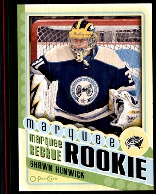 2012-13 O-Pee-Chee Shawn Hunwick RC Columbus Blue Jackets #566 - Image 1 of 2