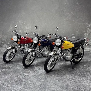 AOSHIMA 1/12 Honda CB400FOUR Diecast Model Motorcycle Bike Red/Blue/Yellow - Picture 1 of 25