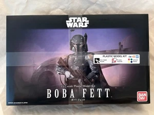 Bandai BAN201305 Star Wars Boba Fett 1/12 Scale Plastic Model Kit New Unopened - Picture 1 of 5